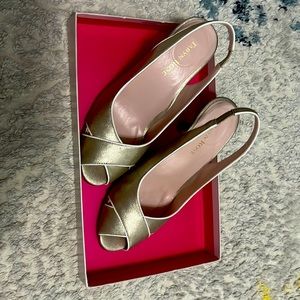 Taryn rose gold heels